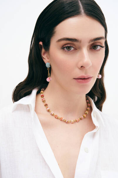 Sea Perfection Altın Kaplama Deniz Kabuğu Kolye - 2