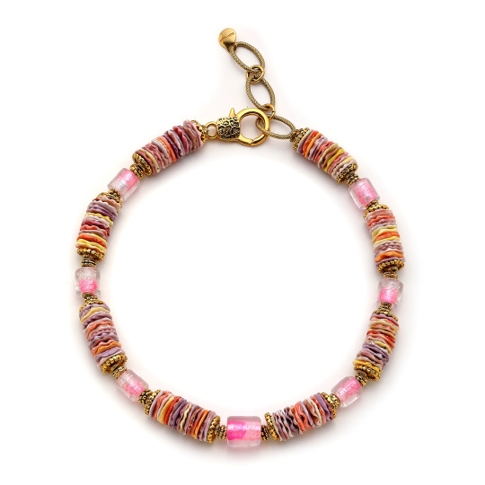 Sea Wisdom Glass Bead Necklace 