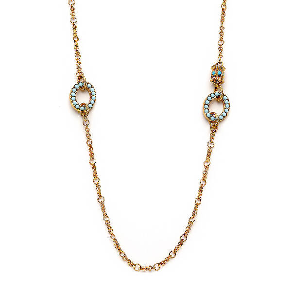 Selene Gold Plated Chain Necklace - 2