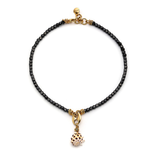Sharpy Onyx Natural Stone Necklace 