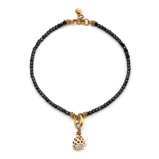 Sharpy Onyx Natural Stone Necklace - 1