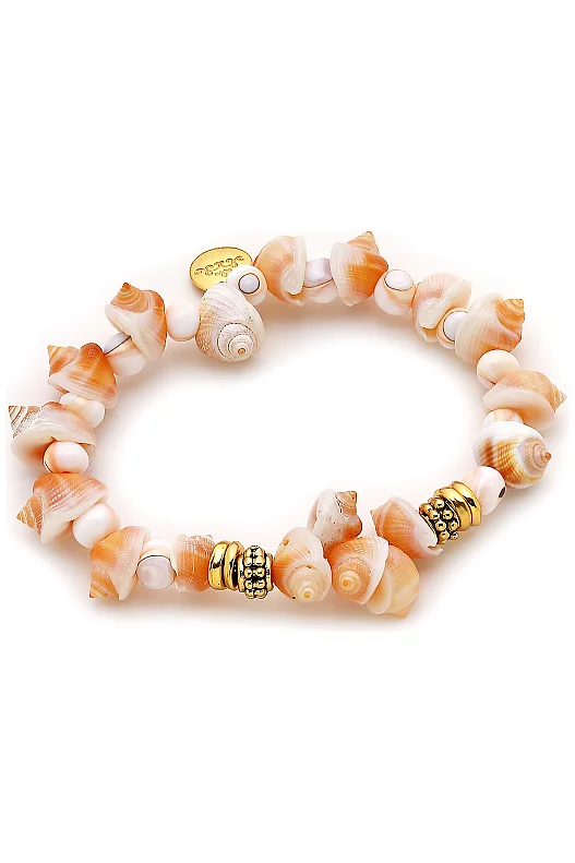 Shell Paradise Seashell Charm Bracelet 