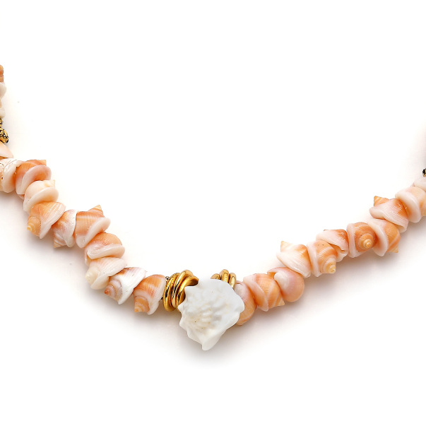 Shelled Deniz Kabuğu Charm Kolye - 4