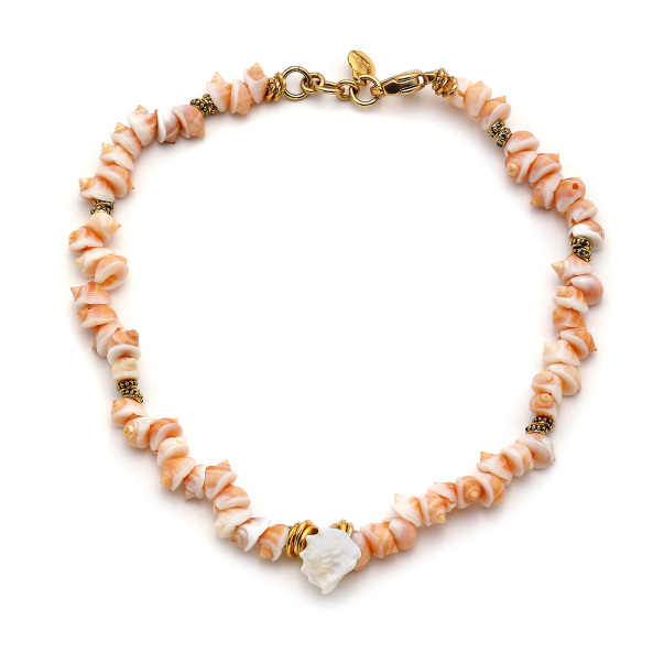 Shelled Deniz Kabuğu Charm Kolye - 1