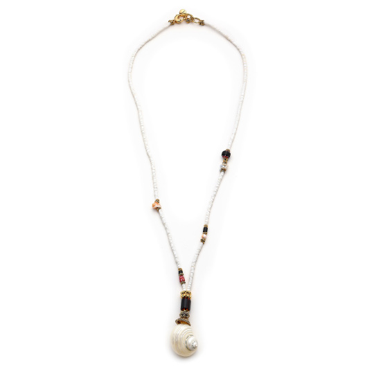 Shelly Deniz Kabuğu Charm Kolye 