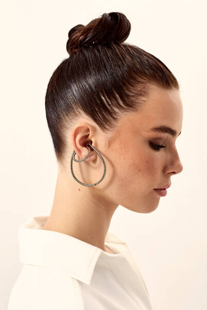 SILCIRCLE EARRING - 3