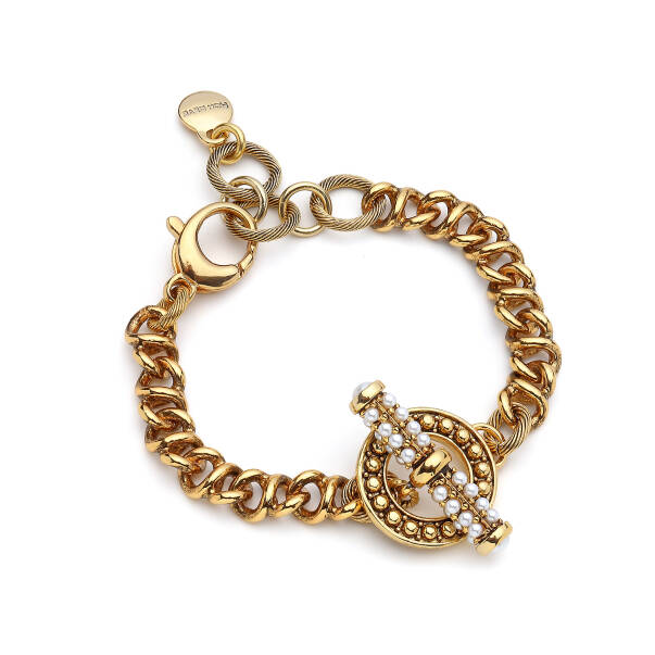 Silvara Gold Plated Chain Bracelet - 1