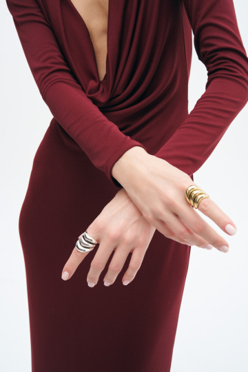 Silver Mama Silver Plated Ring - (1)