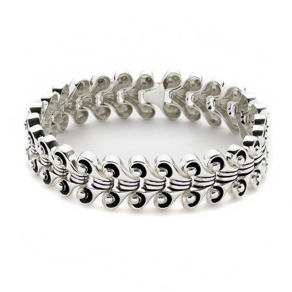 Silver Royal Silver Plated Choker - 1