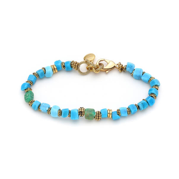 Siralia Glass Bead Anklet - 1