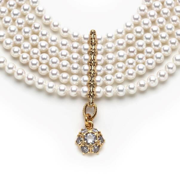 Sirius Pearl Evening Necklace - 5