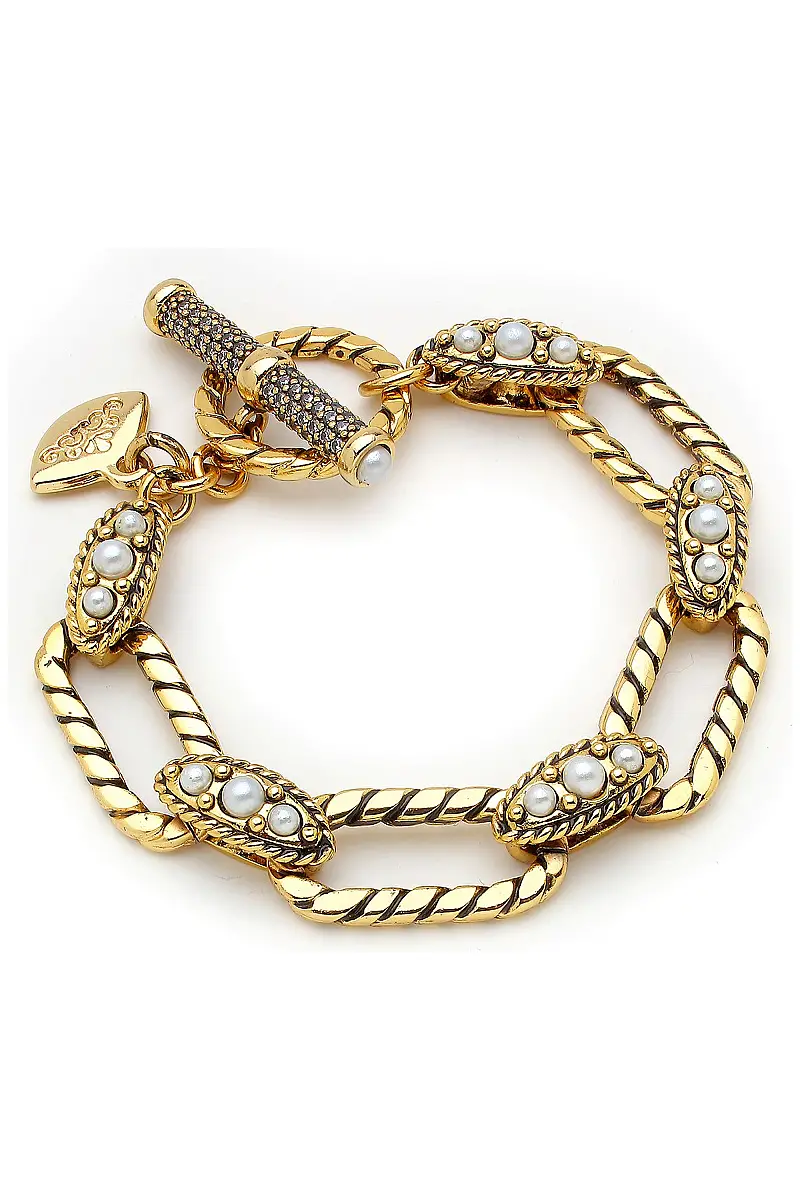 Smart Pearl Chain Bracelet