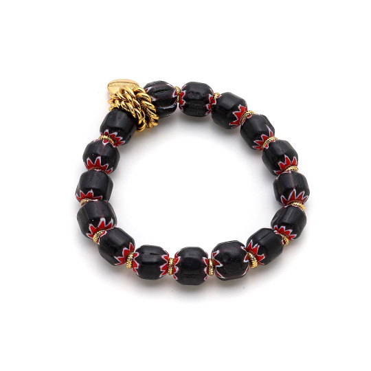 Sole Glass Bead Bracelet 