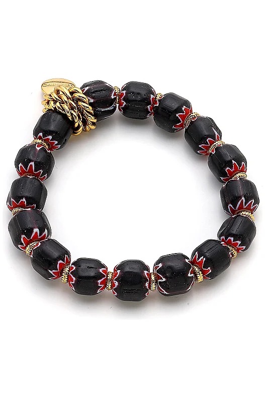 Sole Glass Bead Bracelet - 