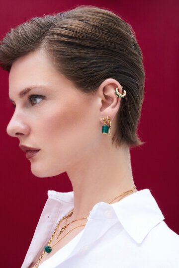 Solis Pinned Earrings - (1)