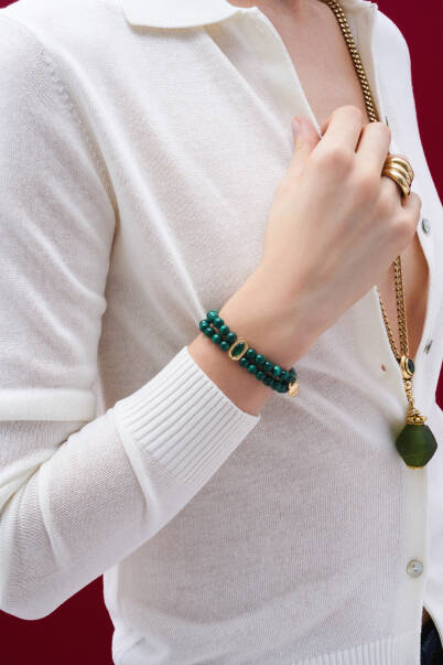 Soul Seed Malachite Bracelet - 6