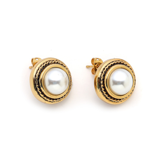 Soulfull Pearl Pinned Earrings 