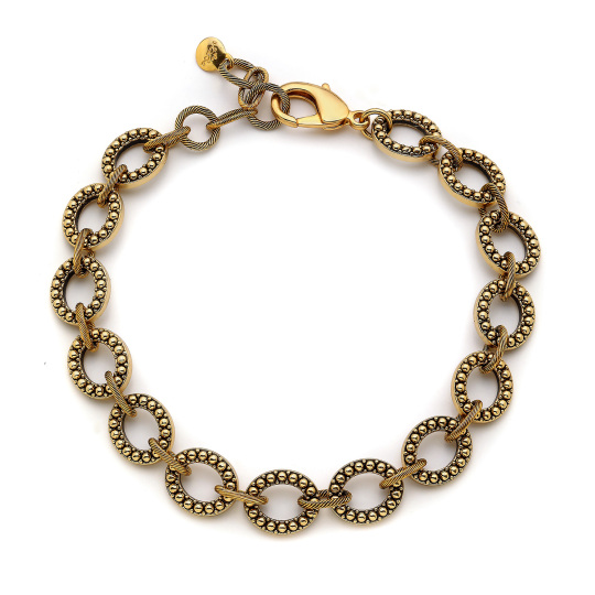 Spark Gold Plated Necklace - (1)