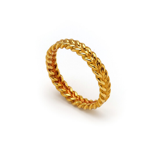 Symit Gold Plated Ring