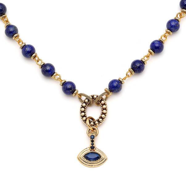 Tender Gaze Lapis Necklace - 3