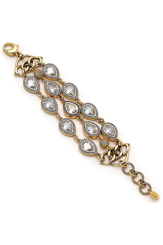 Triple Charm Zirkon Bilezik - 