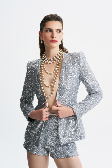 Triple Trouble Pearl Gold Plated Multi Necklace - (1)