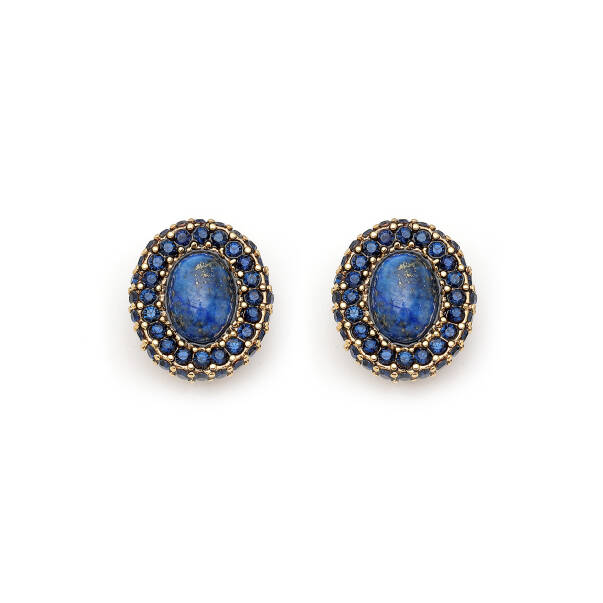 Tundra Lapis Klipsli Küpe - 1