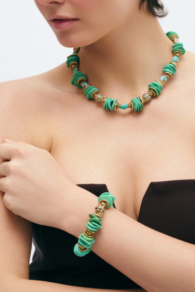 Turquoise Drift Natural Stone Bracelet - 3