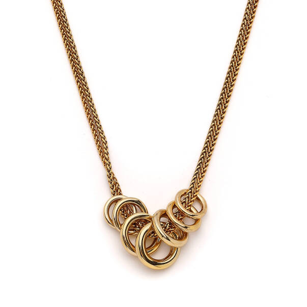 Unity Gold Plated Chain Necklace - 2