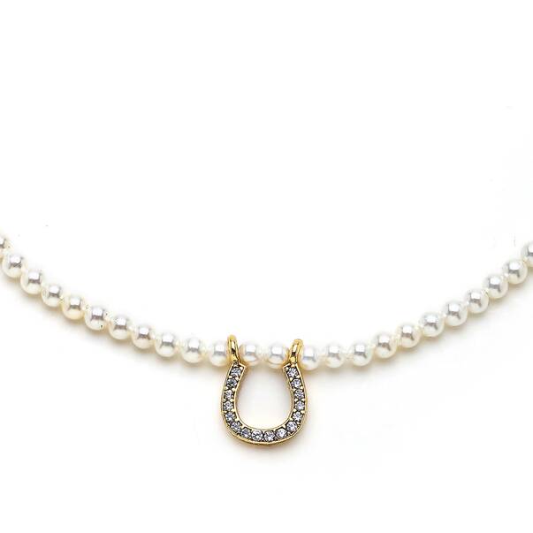 Vault İnci Nal Charm Kolye - 3
