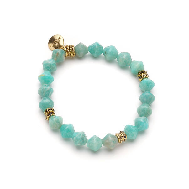 Velero Amazonite Natural Stone Bracelet - 1