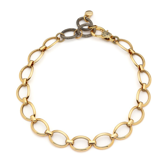 Vibe Gold Plated Chain Necklace 