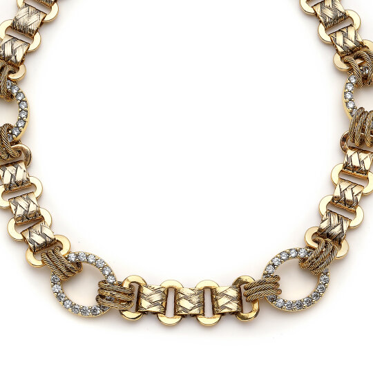 Vitala Gold Plated Chain Necklace - (1)