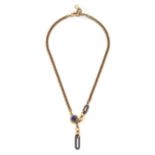 Whisper Zirkon Charm Zincir Kolye - 1