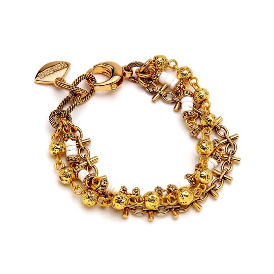 WHITE BEAD BRACELET
