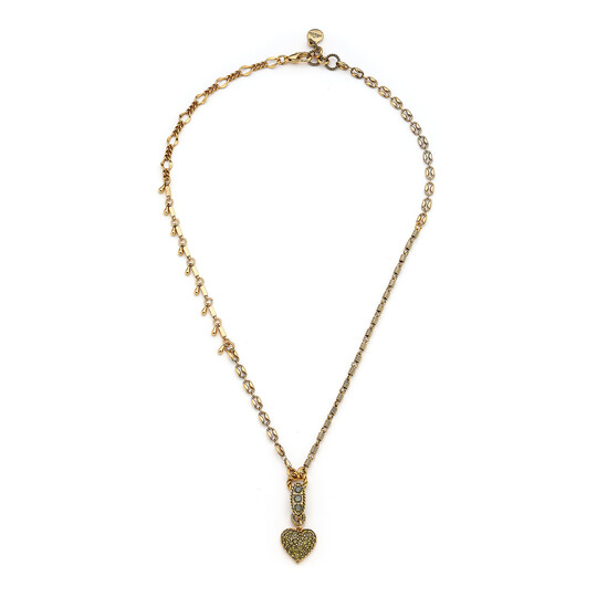 Winsdom Zirkon Kalp Charm Kolye 