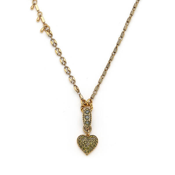 Winsdom Zirkon Kalp Charm Kolye - 2