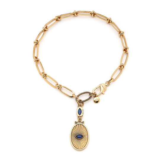 Wise Eye Chain Necklace - 