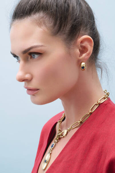 Wise Eye Chain Necklace - 4