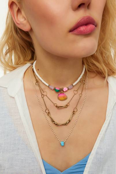 Wish Natural Stone Necklace - 2