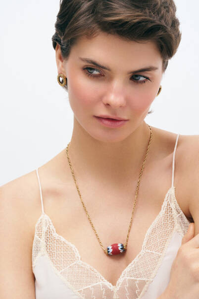 Woman Gold Plated Pinned Earrings - 12