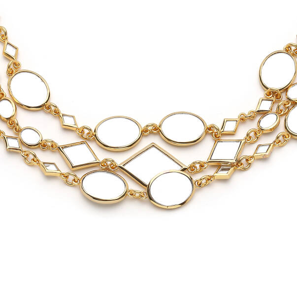 You Gold Plated Chain Necklace - 2