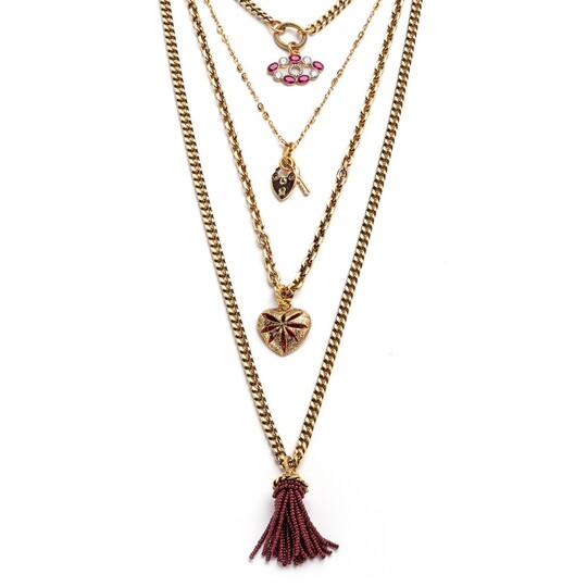 CHAIN EYE NECKLACE