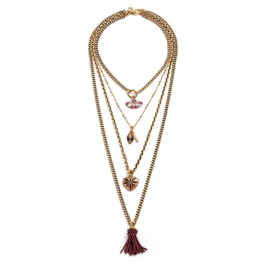 CHAIN EYE NECKLACE